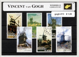 Authentic souvenir of Vincent van Gogh | windmills