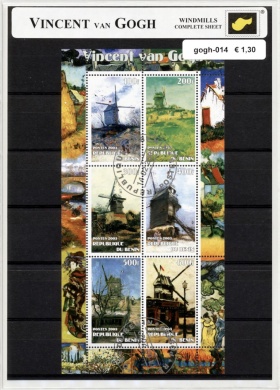 Authentic souvenir of Vincent van Gogh | windmills